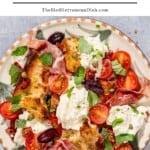 Burrata Salad pin image 1.